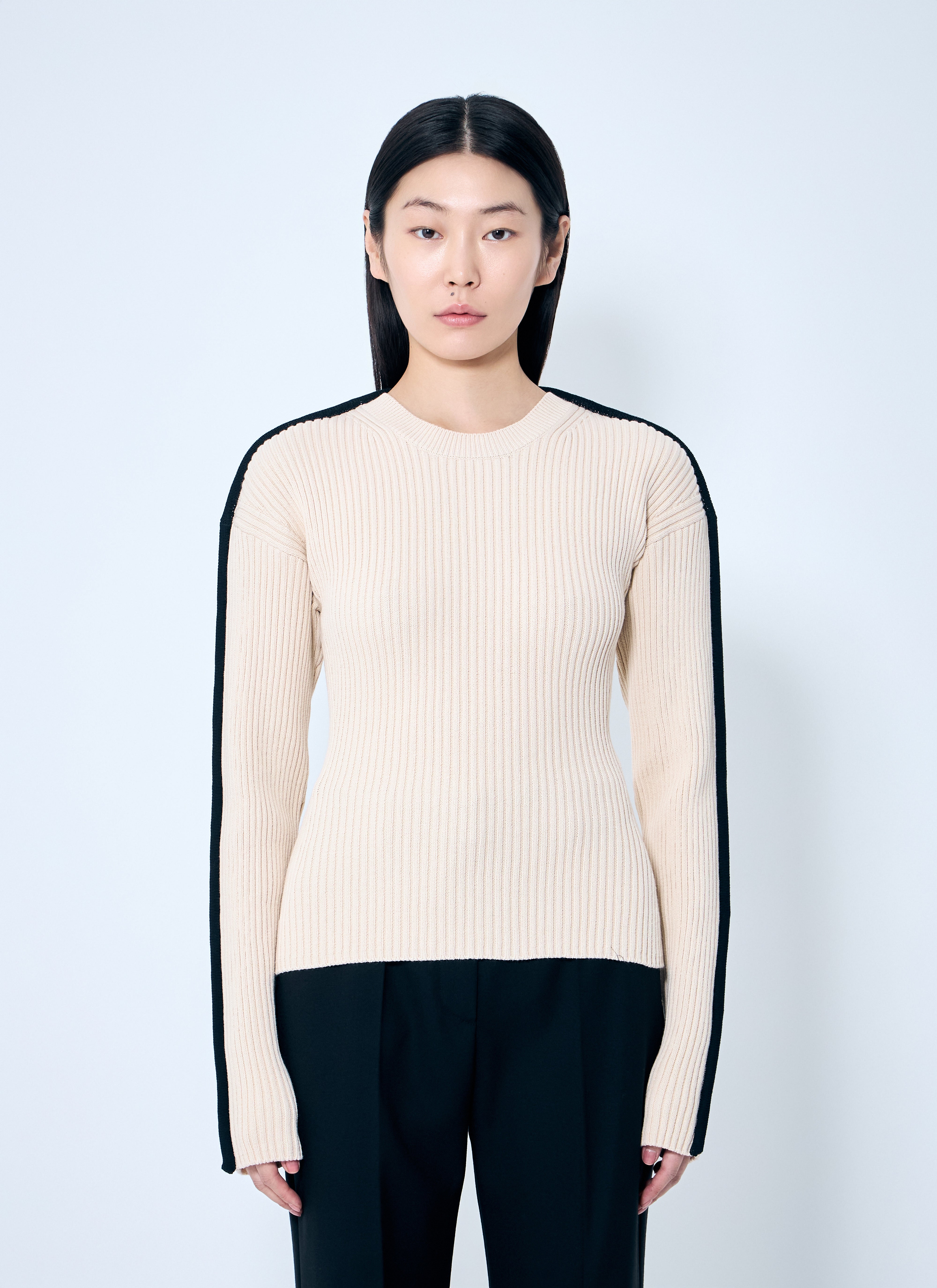 Sportmax Women Stretch Fitted Sweater