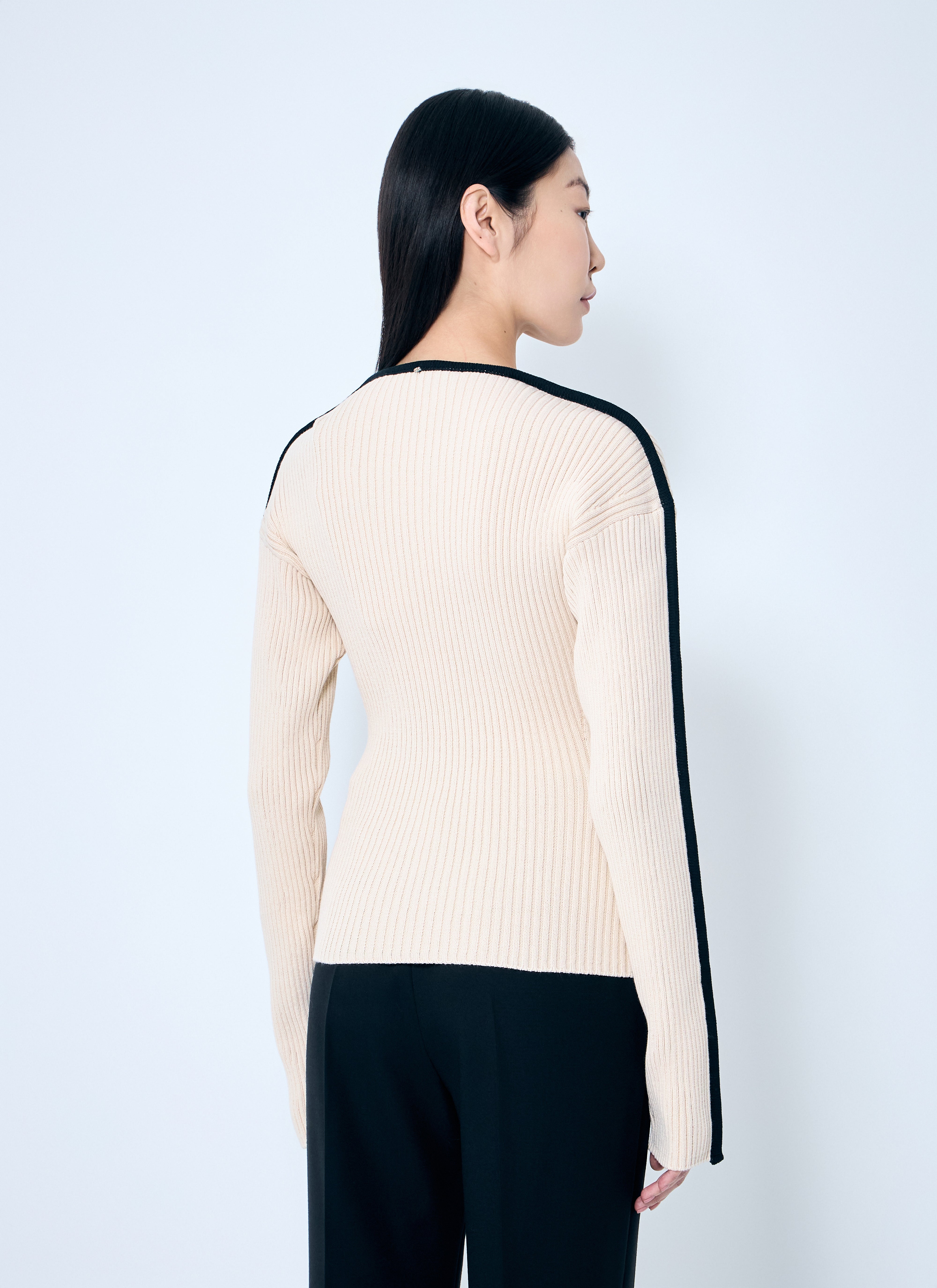 Sportmax Women Stretch Fitted Sweater