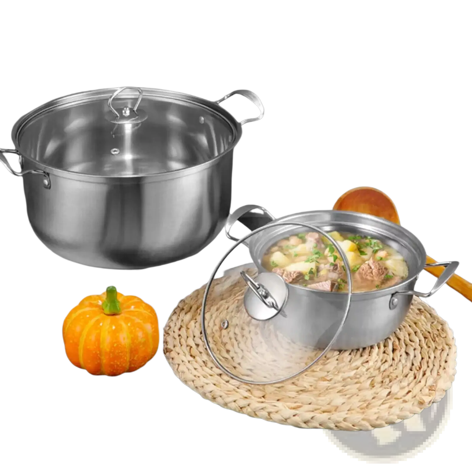 Stainless Steel Induction Cookware Set 11 Pieces