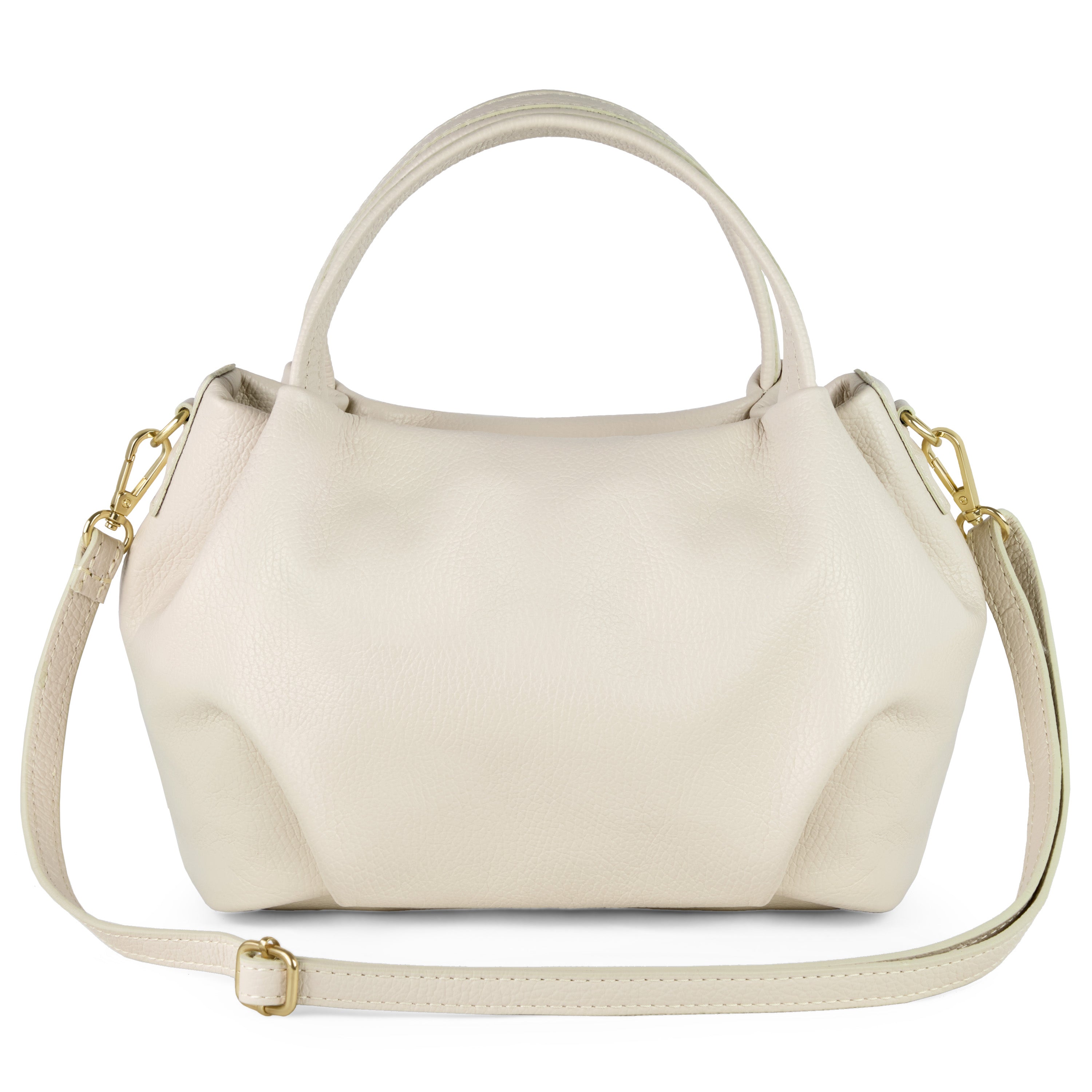 Italian Full-Grain Leather Top-Handle Bag | Lucca