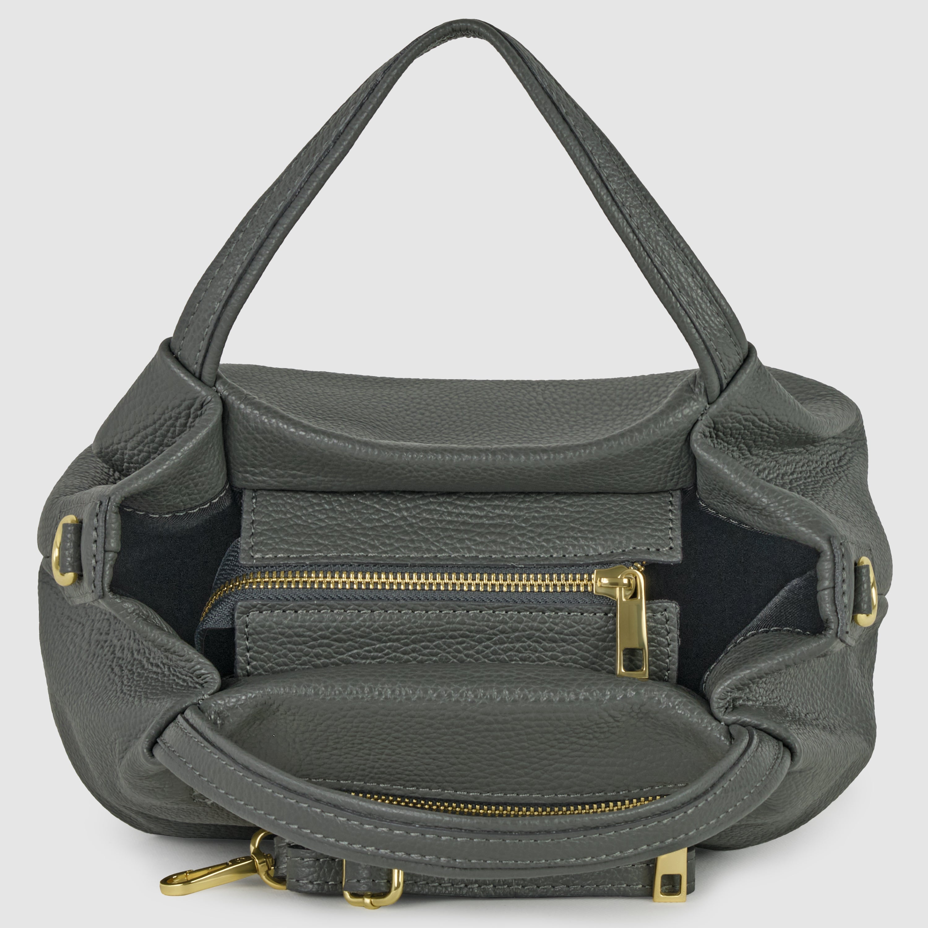 Italian Full-Grain Leather Top-Handle Bag | Lucca