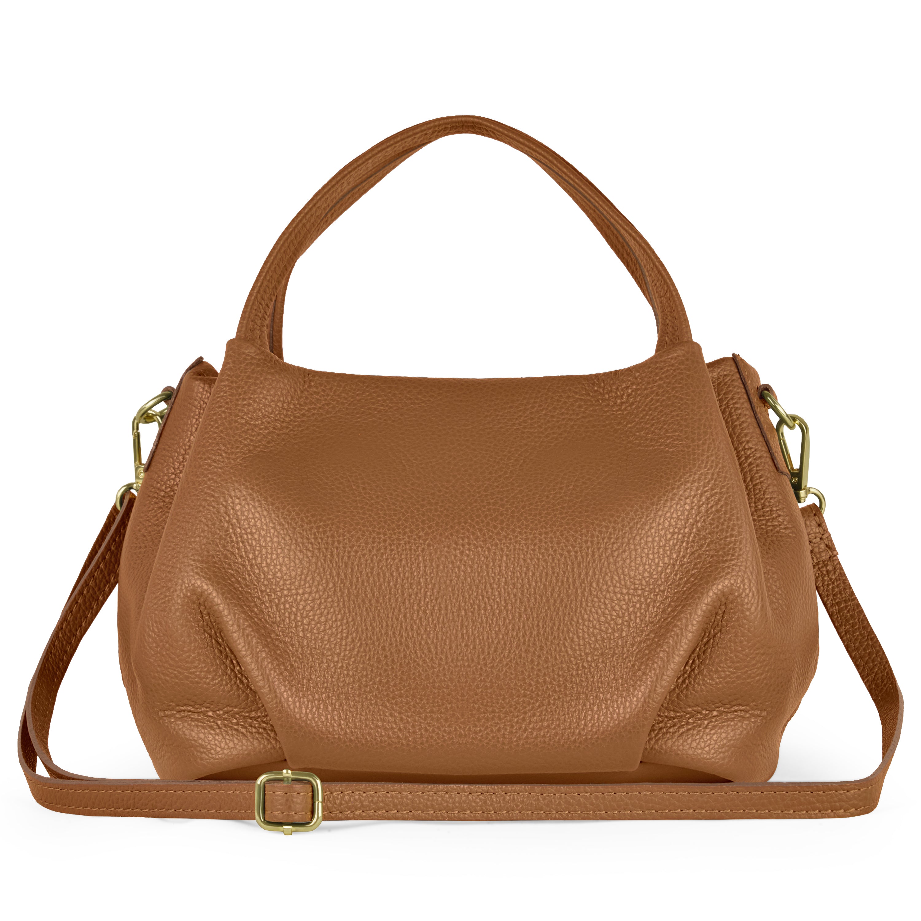 Italian Full-Grain Leather Top-Handle Bag | Lucca