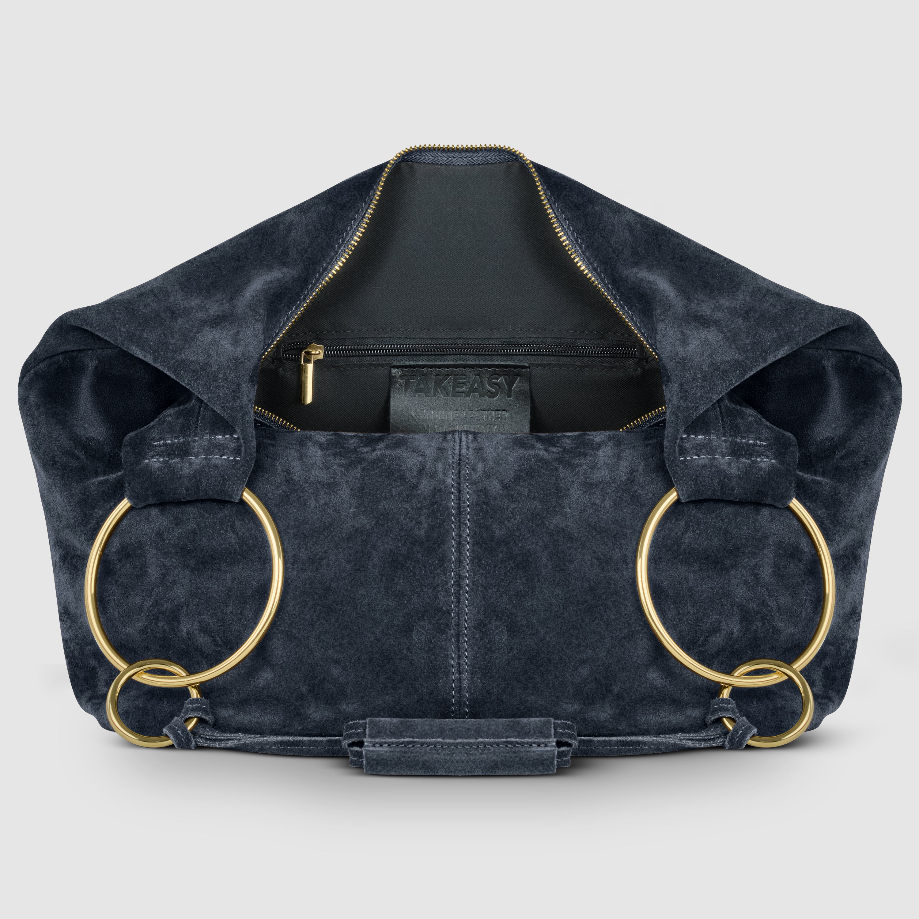 Italian Genuine Suede Hobo Bag | Belluno
