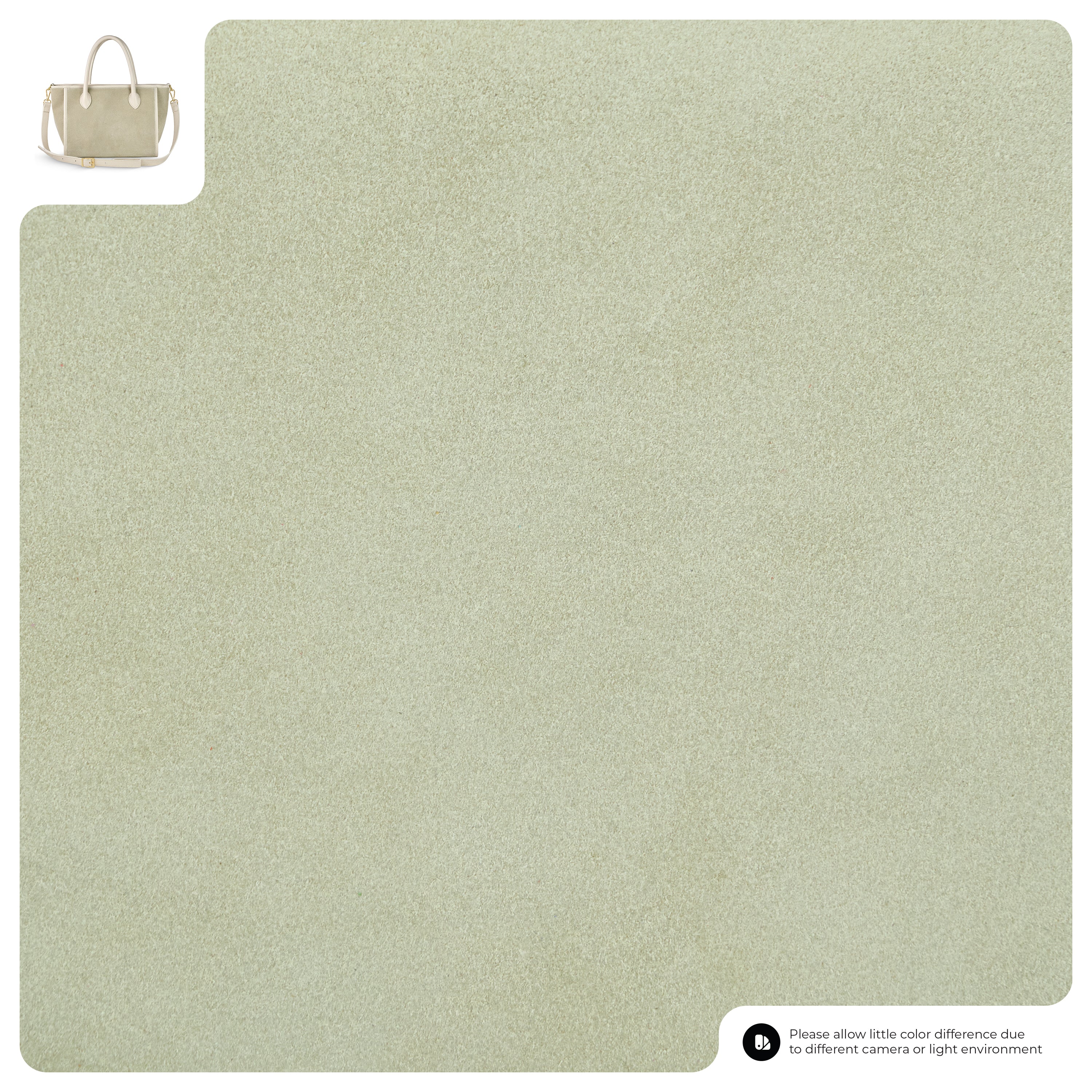 Italian Genuine Suede & Full-Grain Leather Top-Handle Bag | Alba