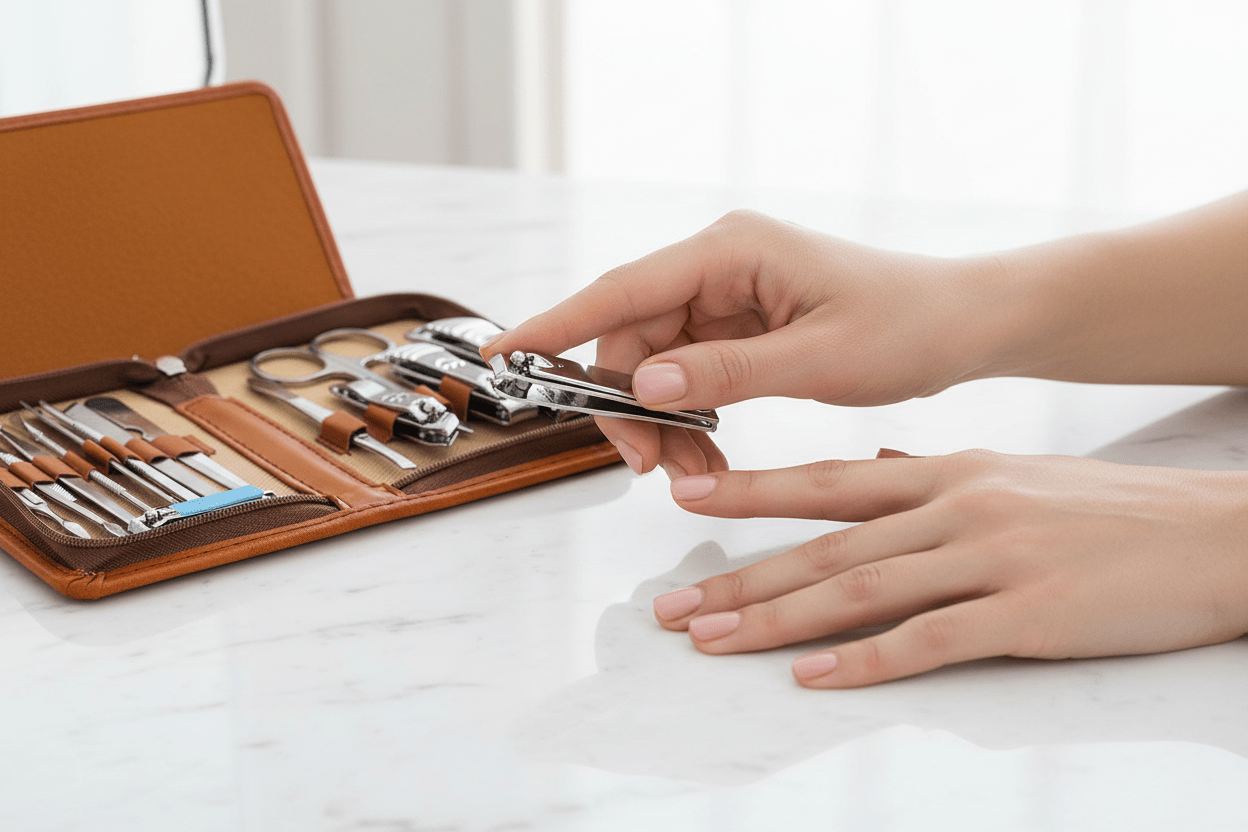 The Artisan Grooming Set — 15-Piece Manicure & Pedicure Collection - Overture Gifts