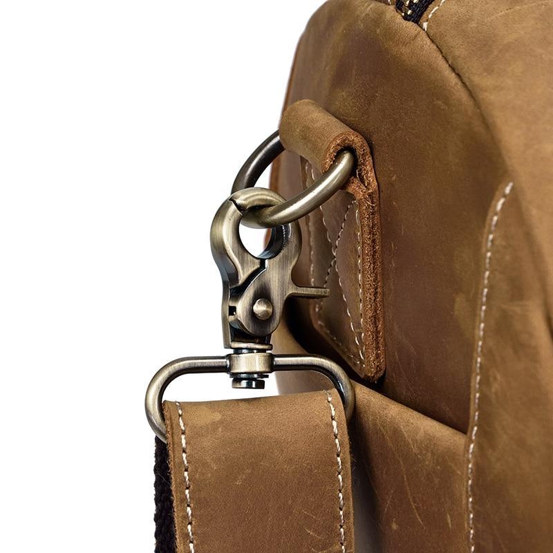 The Bard Weekender | Handmade Leather Duffle Bag - Overture Gifts