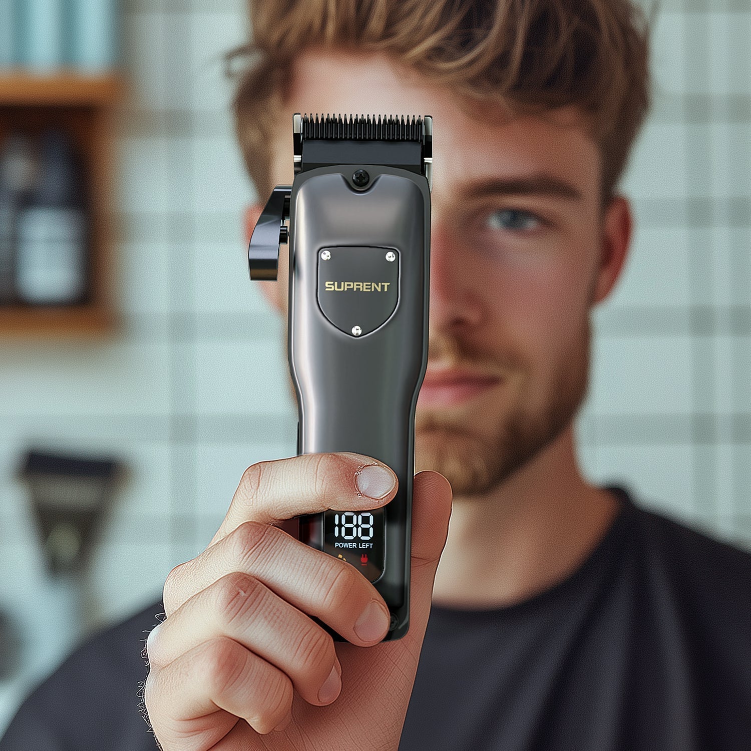 The Black Shield Clipper and Trimmer Set - HC236TX - Overture Gifts