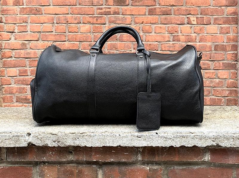 The Endre Weekender | Vintage Leather Duffle Bag - Overture Gifts