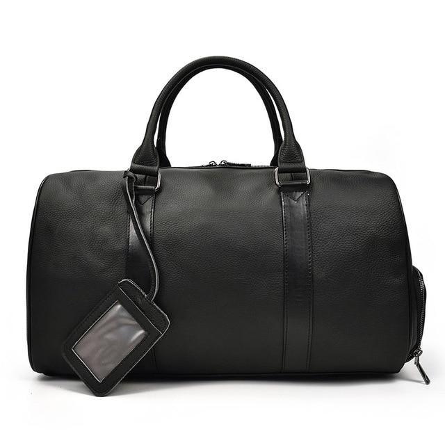 The Endre Weekender | Vintage Leather Duffle Bag - Overture Gifts