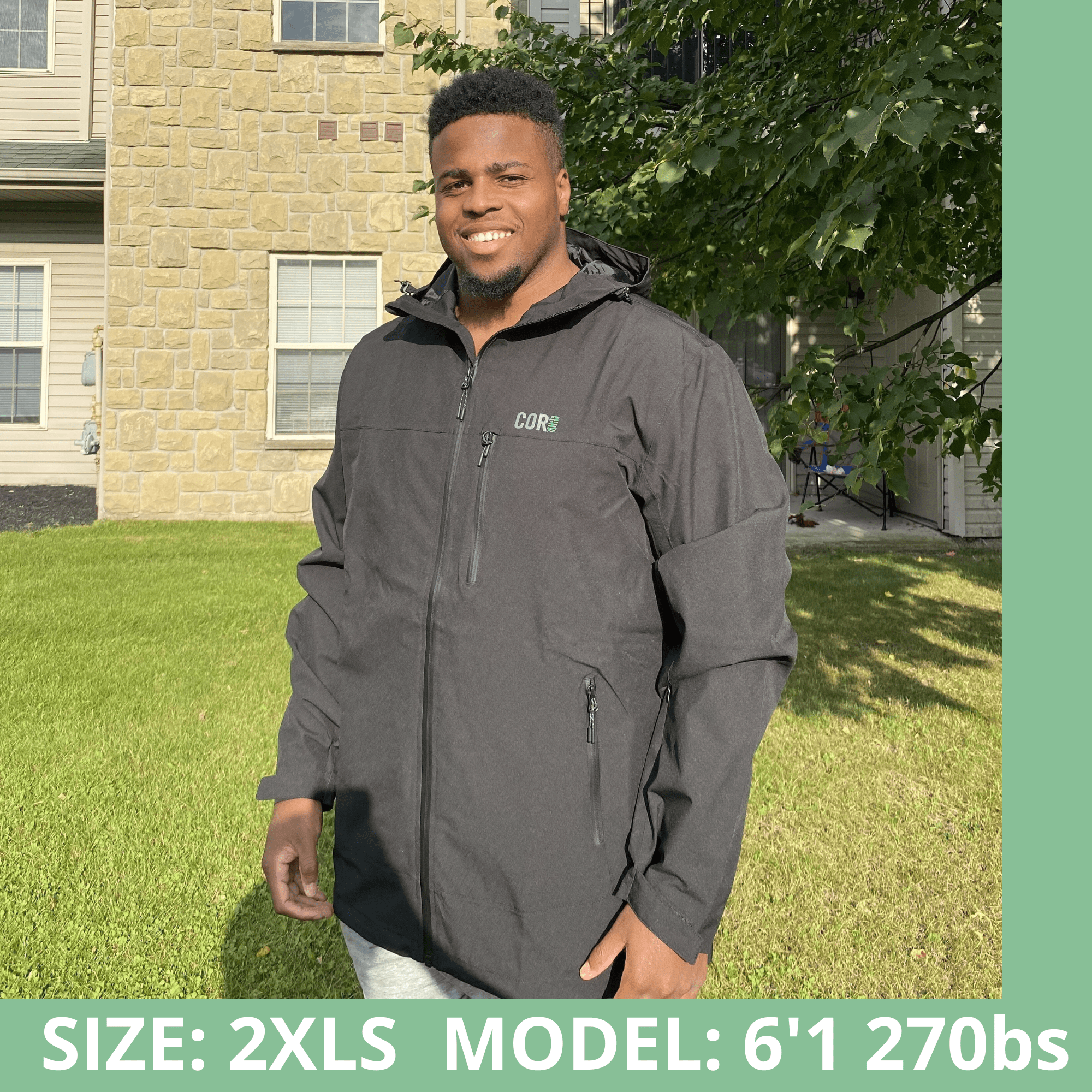 The Huakai Travel Rain Jacket - Unisex - Overture Gifts