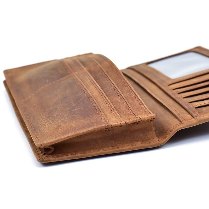 The Pathfinder Bifold Wallet | Genuine Leather Pocket Book - Overture Gifts