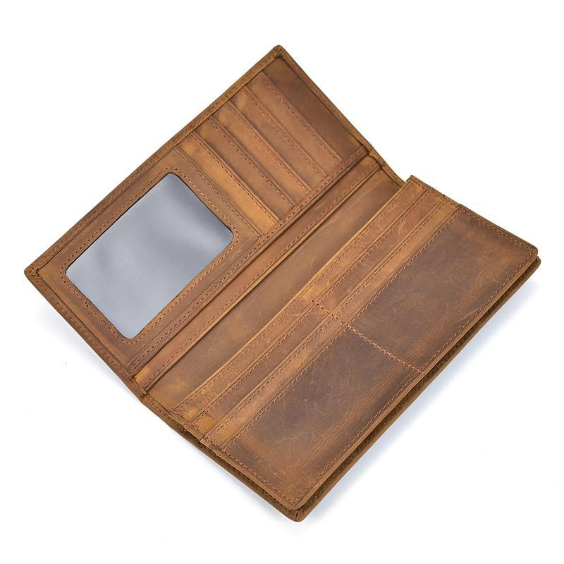 The Pathfinder Bifold Wallet | Genuine Leather Pocket Book - Overture Gifts