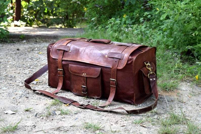 The Peterson Leather Duffle - Overture Gifts