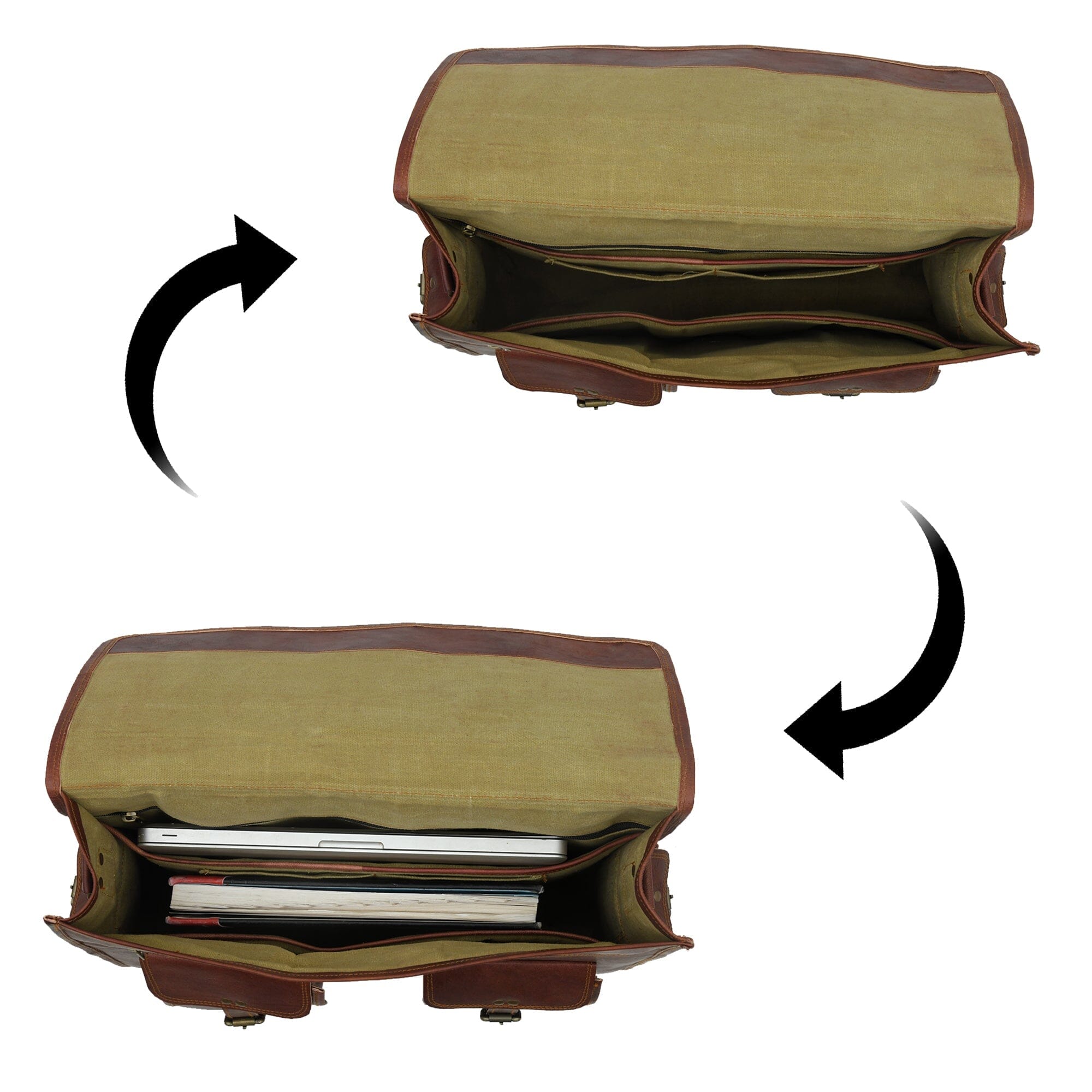 The Retro II Office Briefcase - Overture Gifts