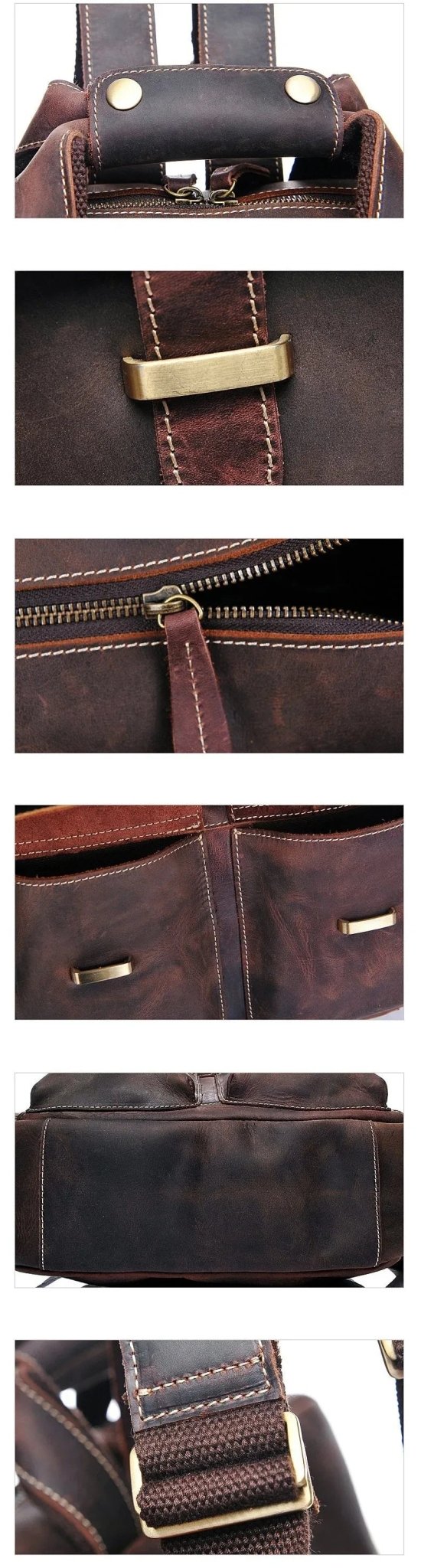 The Shelby Backpack | Handmade Genuine Leather Backpack - Overture Gifts