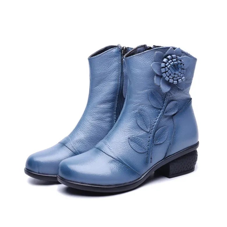 Timeless Style Handmade Leather Ankle Boots - Overture Gifts