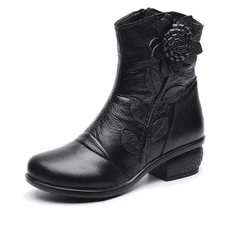 Timeless Style Handmade Leather Ankle Boots - Overture Gifts