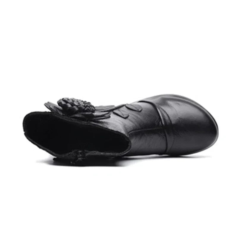 Timeless Style Handmade Leather Ankle Boots - Overture Gifts