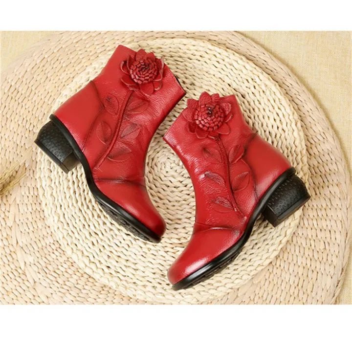 Timeless Style Handmade Leather Ankle Boots - Overture Gifts