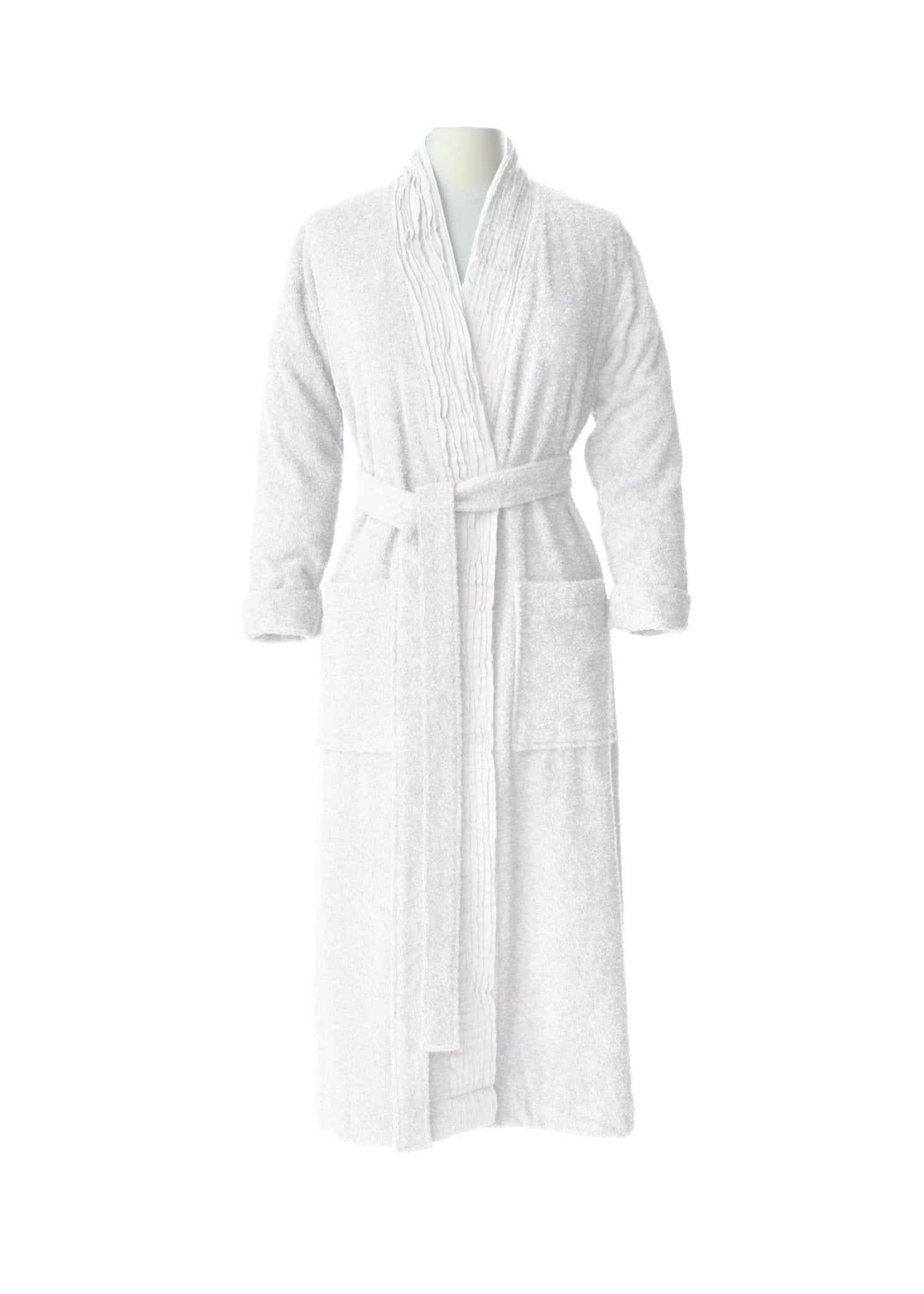 Turkish Cotton Terry Cloth Pleated Bathrobe - Overture Gifts