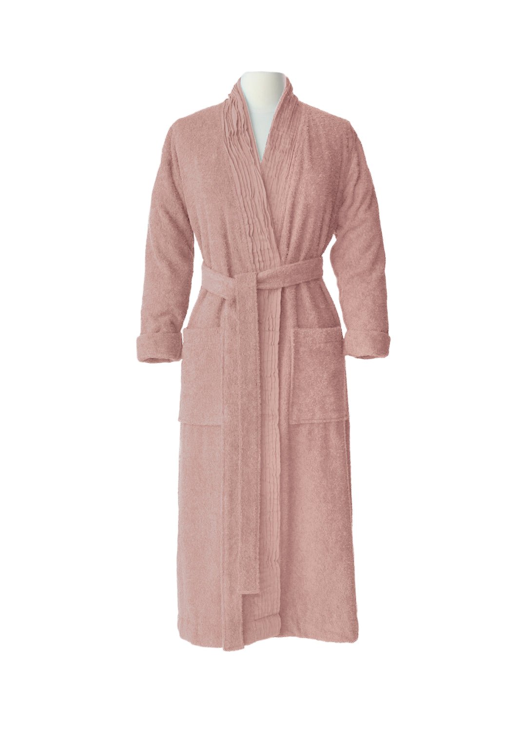 Turkish Cotton Terry Cloth Pleated Bathrobe - Overture Gifts