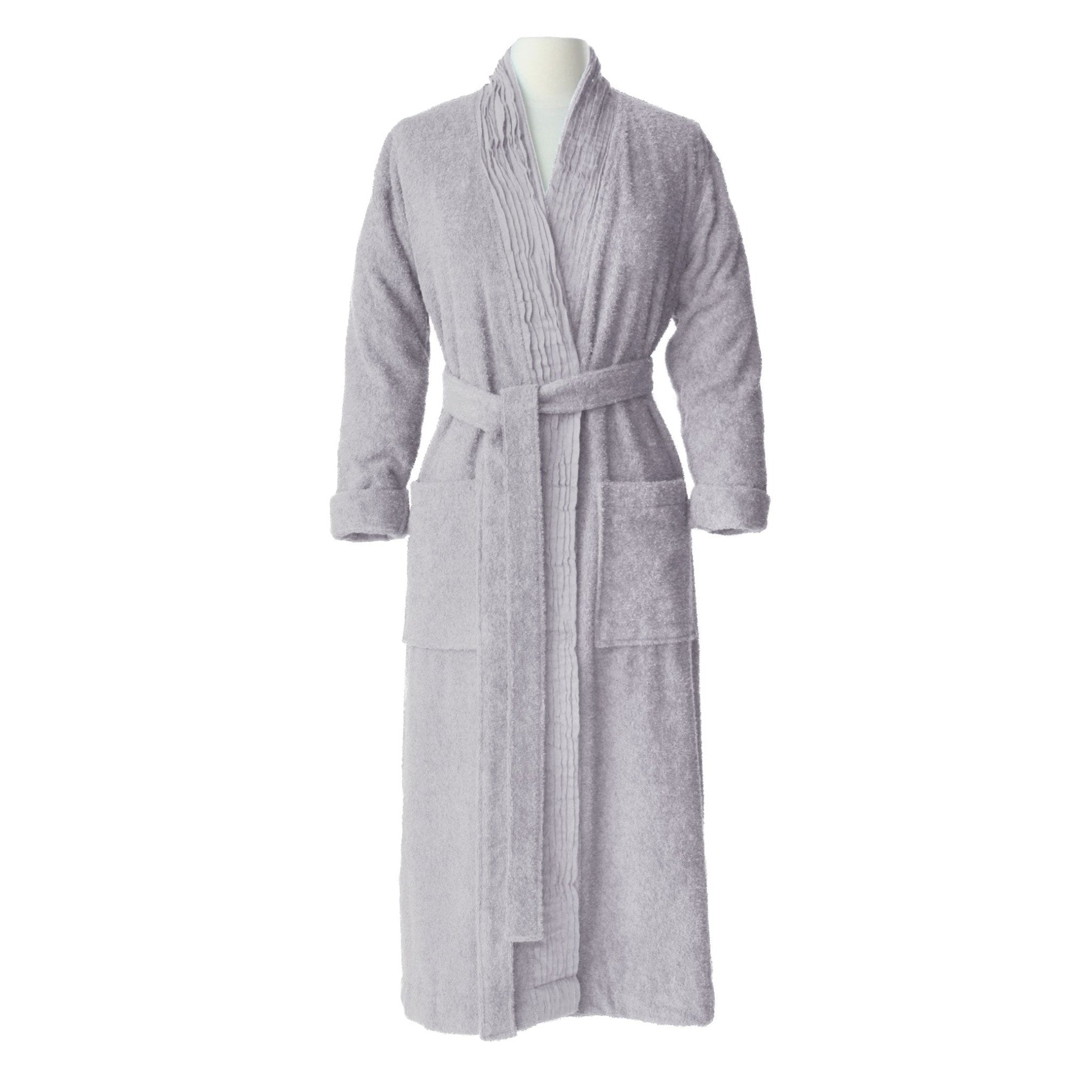 Turkish Cotton Terry Cloth Pleated Bathrobe - Overture Gifts