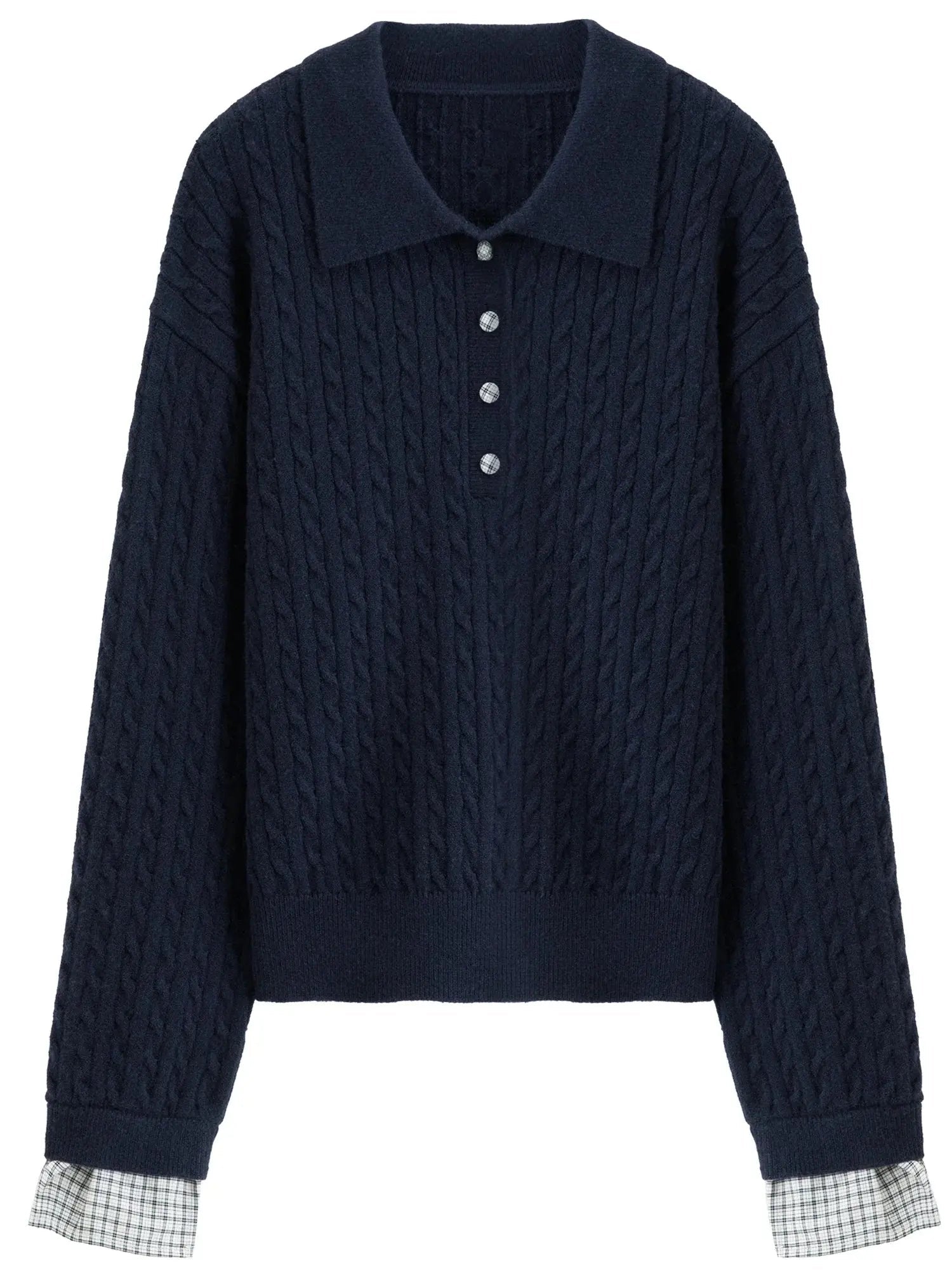Twist Knit Cable Stitch Sweater - Overture Gifts