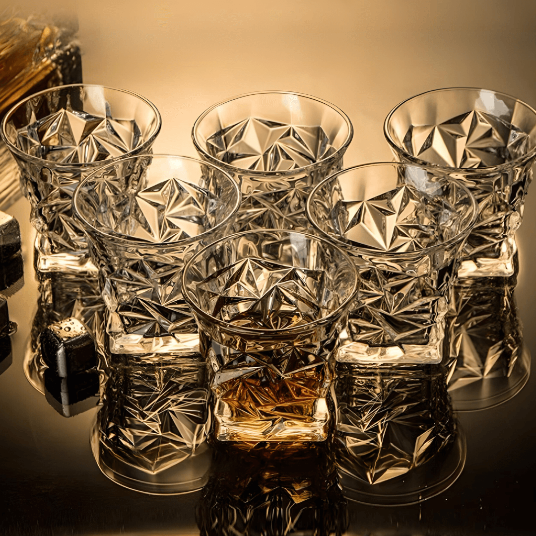 Vayu Japanese Crystal Whisky Glass - Overture Gifts