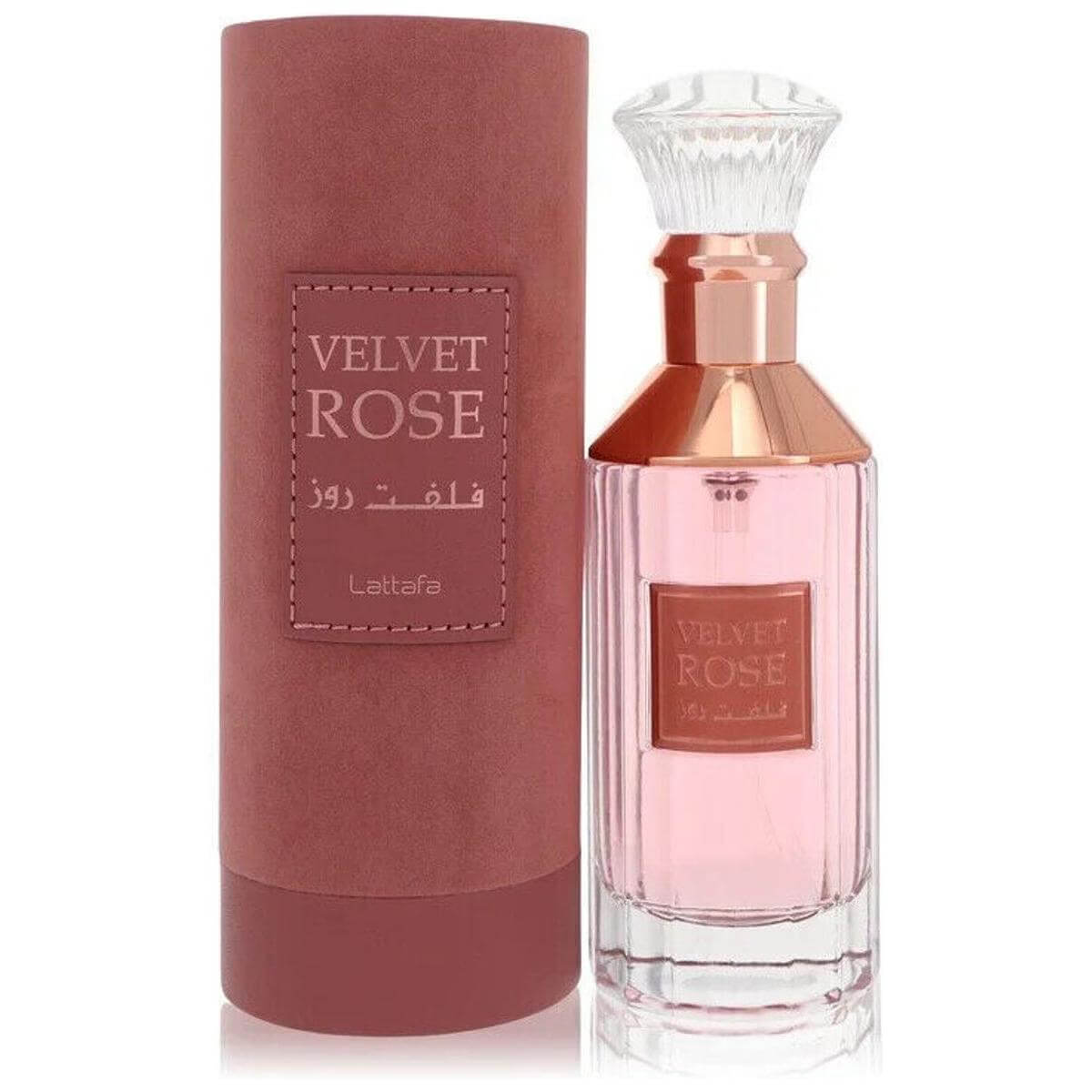 Lattafa Velvet Rose Unisex Eau De Parfum Spray 3.4 oz