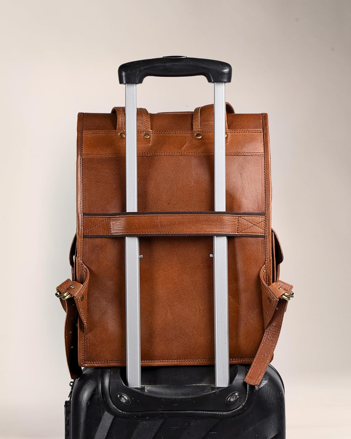 Vintage Leather Backpack Rucksack - Overture Gifts