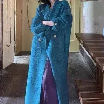 Water Ripple Cashmere Women's Long Reversible Coat – Luxury & - Overture Gifts