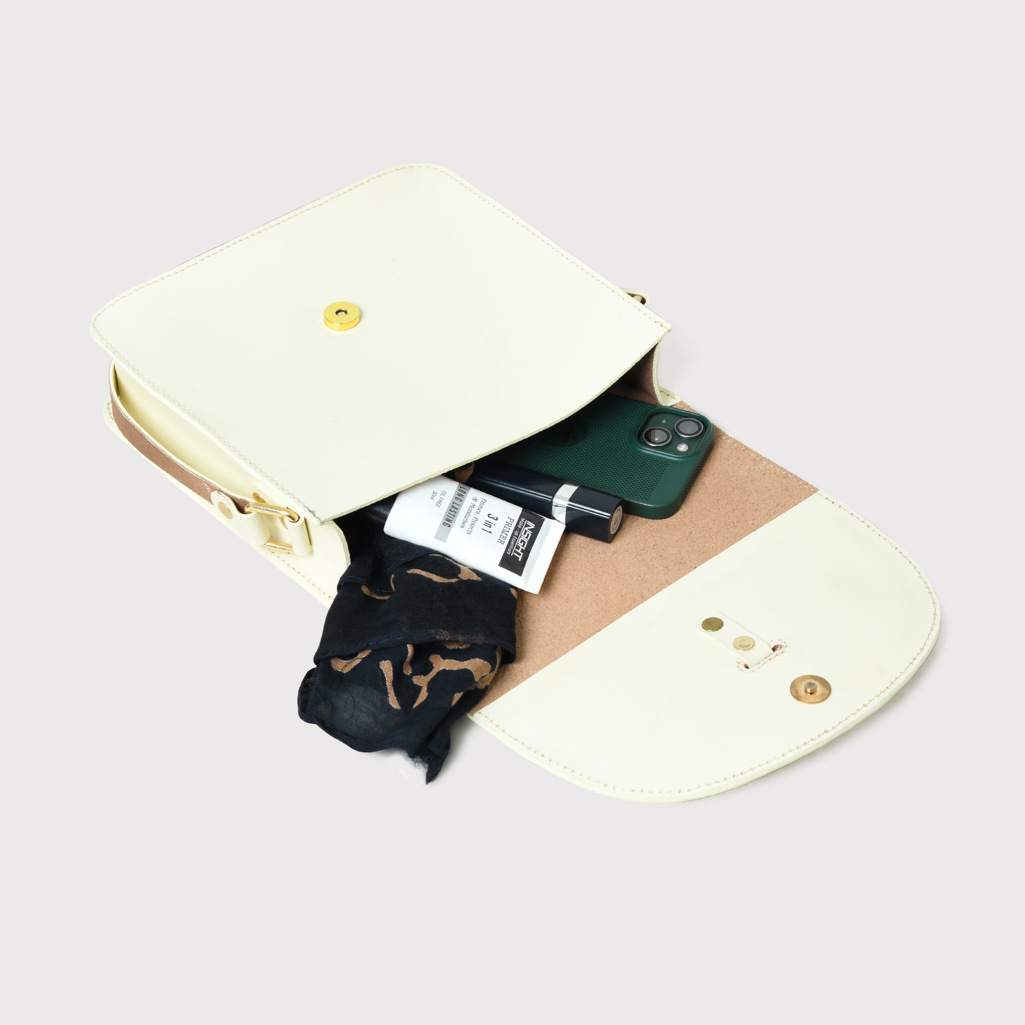 White Elegance Crossbody Sling Bag - Overture Gifts