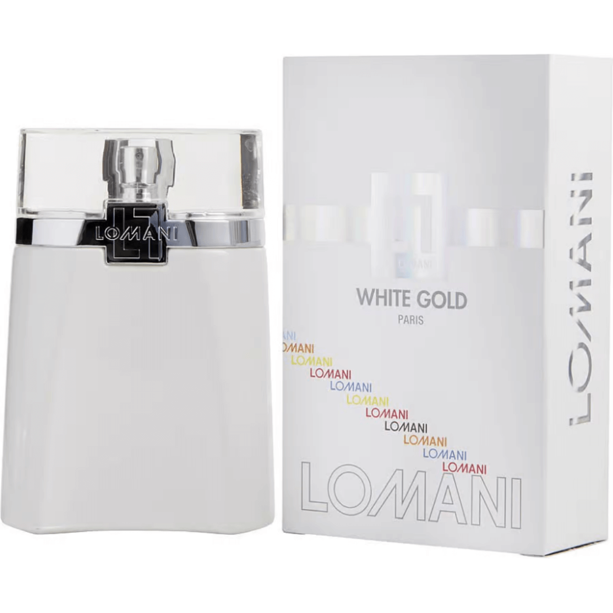 White Gold by Lomani Cologne for Men EDT 3.3 oz