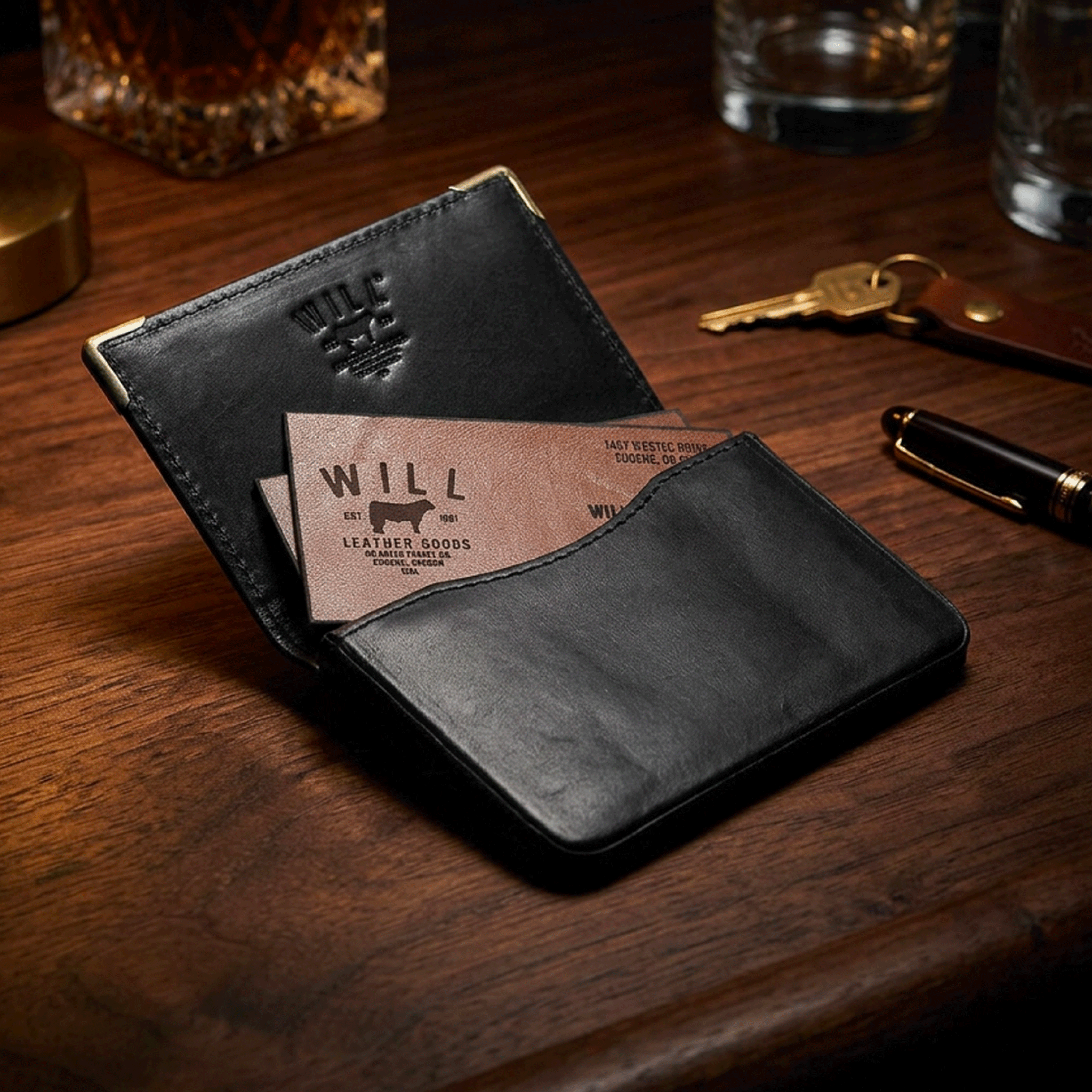 William Business Card Holder - Overture Gifts