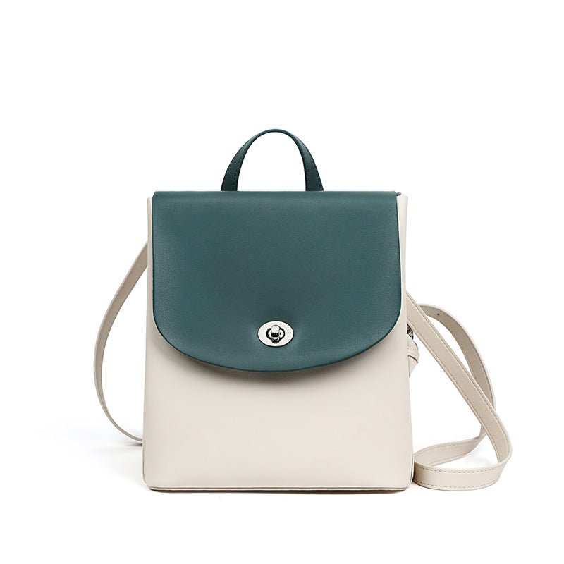 Women backpack purse medium capacity genuine leather - Overture Gifts