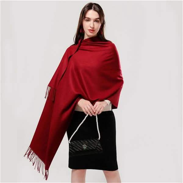 Women's Cashmere Wool Scarf - Overture Gifts
