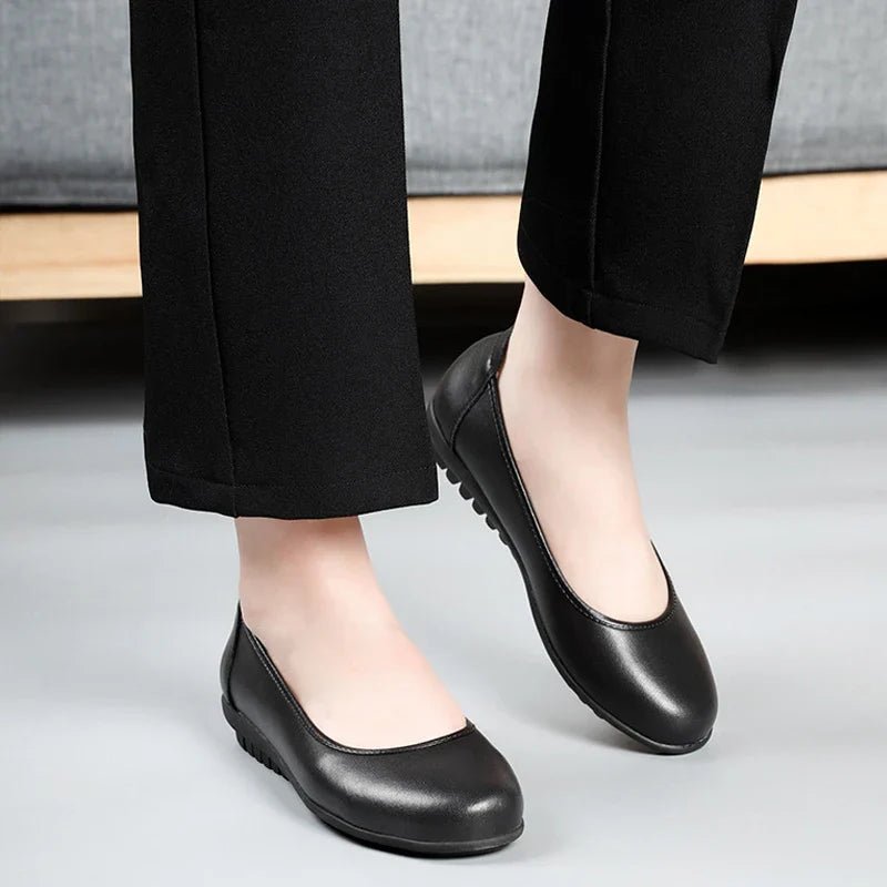 Women's Genuine Leather Driving Loafers - Overture Gifts