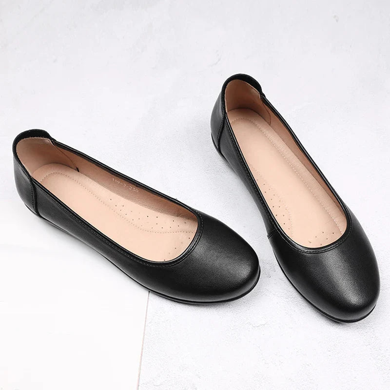Women's Genuine Leather Driving Loafers - Overture Gifts