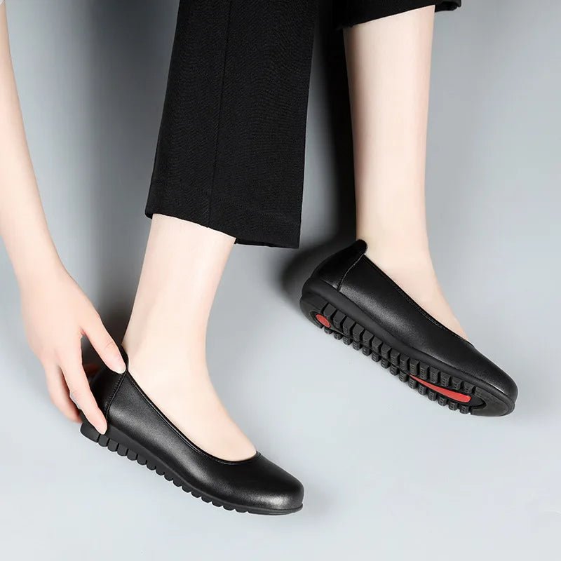 Women's Genuine Leather Driving Loafers - Overture Gifts
