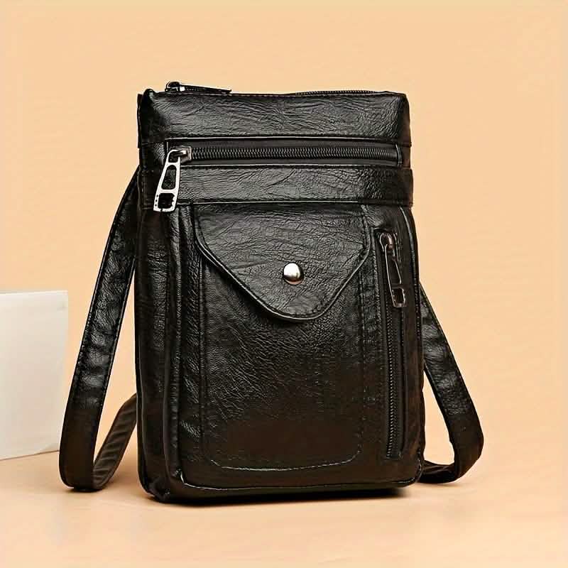 Women’s Vintage Leather Crossbody Bag - Overture Gifts
