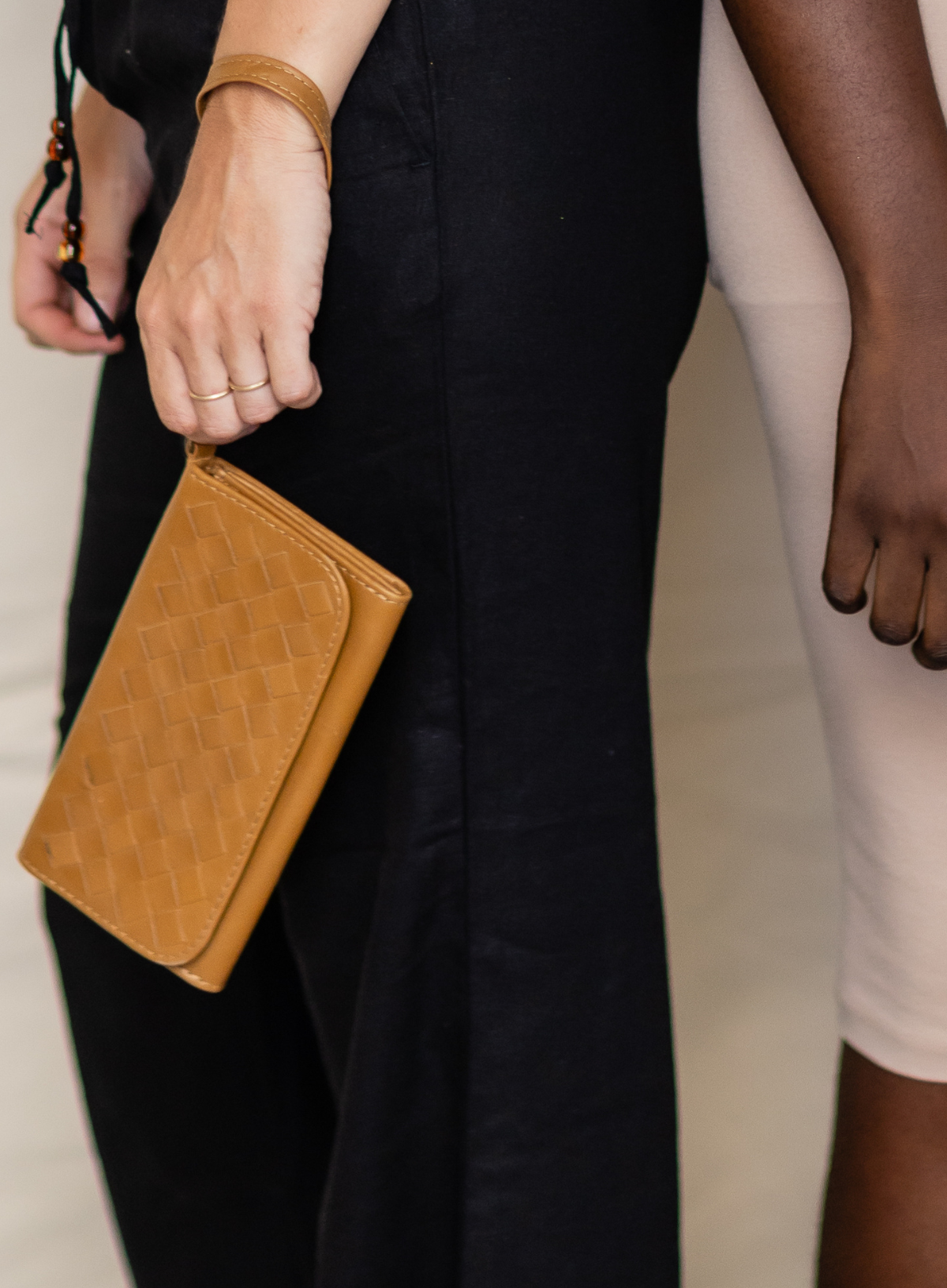 Woven Wristlet Wallet