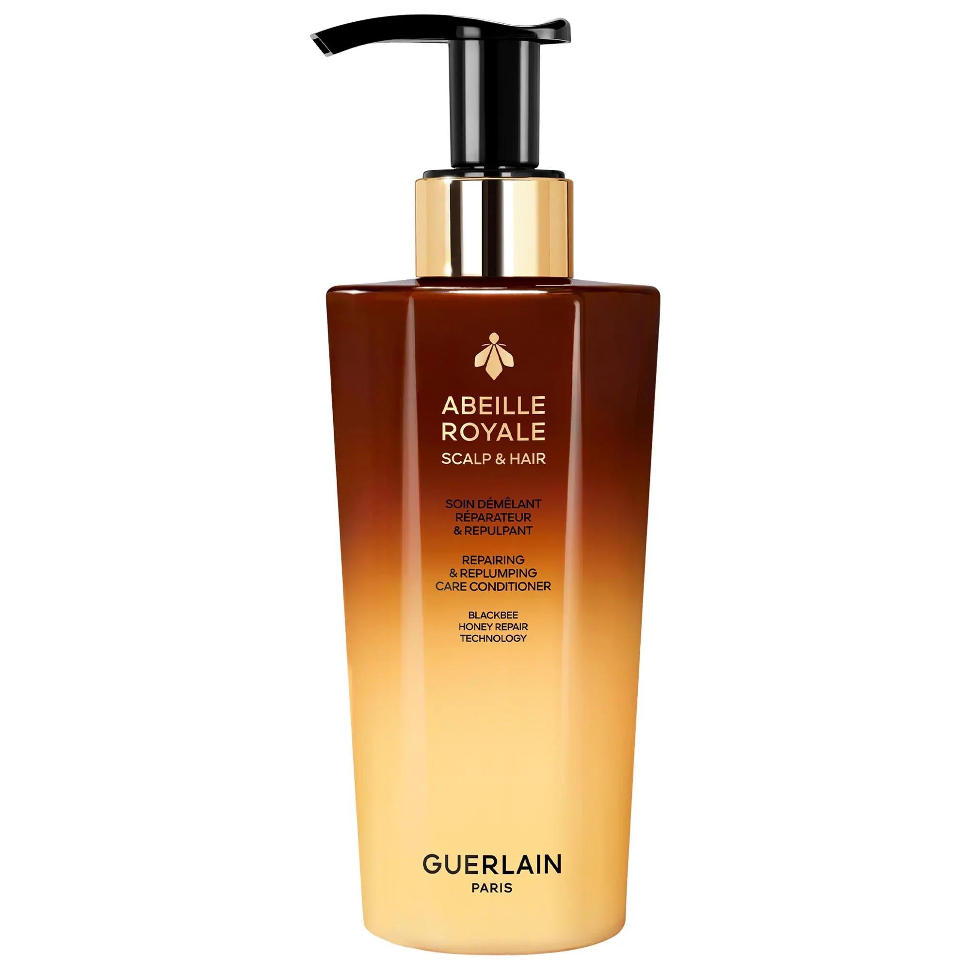 GUERLAIN Abeille Royale Repairing & Replumping Care Conditioner - Nourishing, Non-Greasy Hair Conditioner for All Hair Types