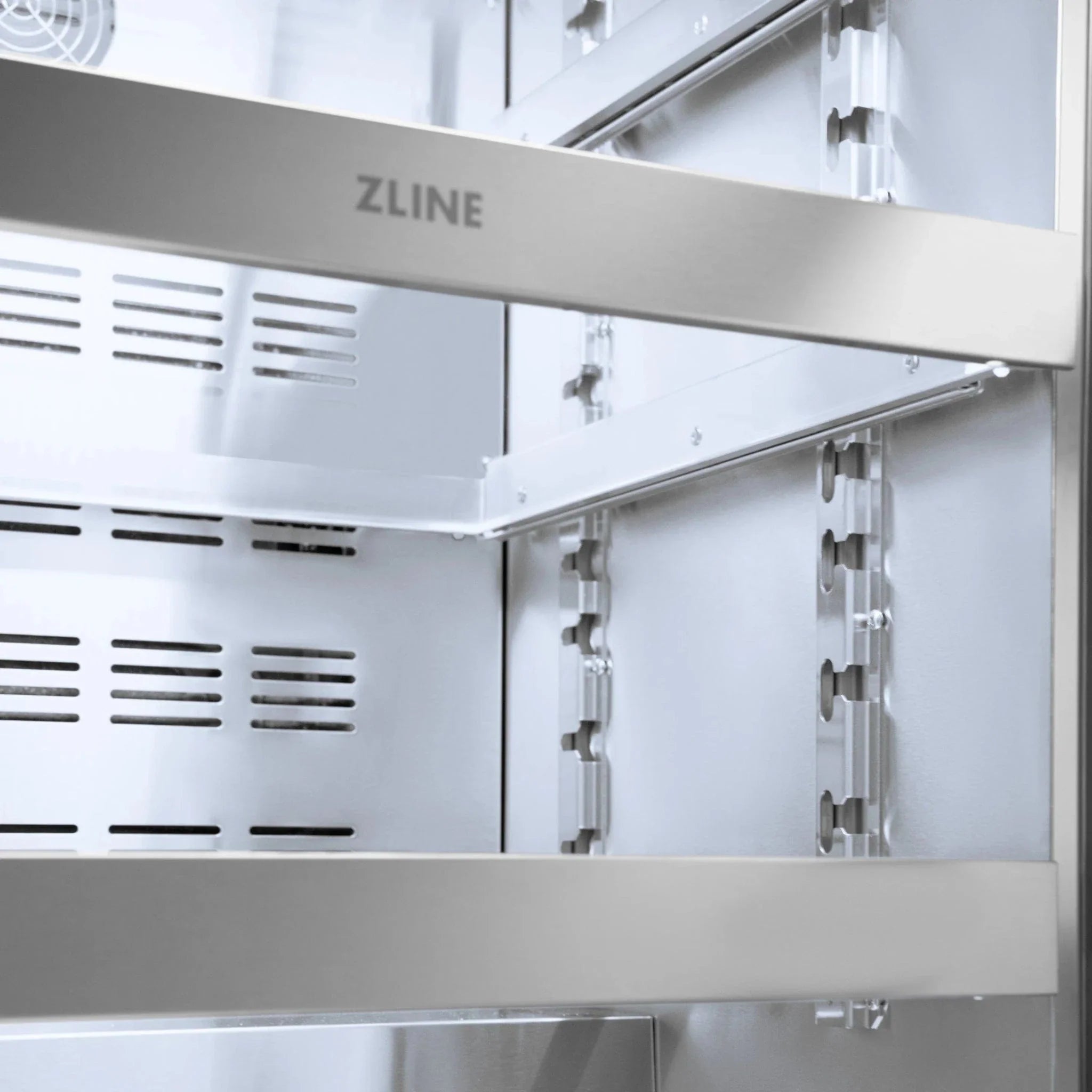 ZLINE 24 in. Touchstone 151 Can Beverage Fridge With Panel Ready Glass Door RBSPO-24