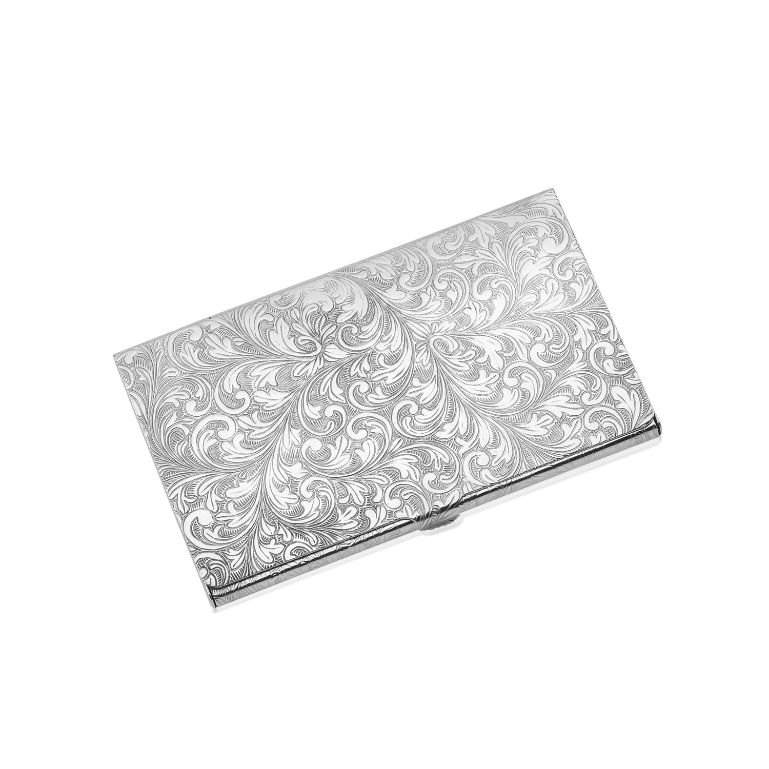 Z.SAMUEL Luxury Sterling Silver 925 Business Card Holder Italy for Men and Women - Overture Gifts