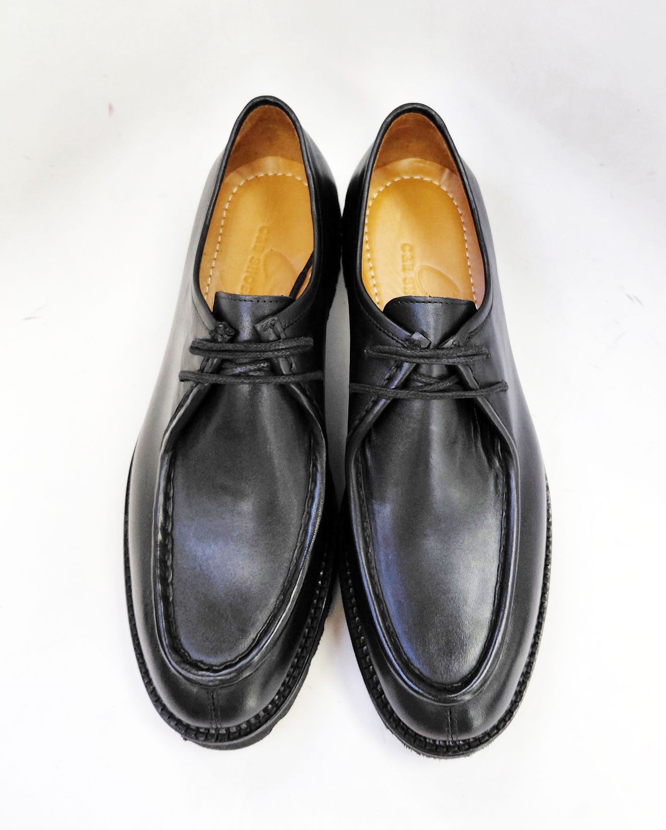 C Collection Calfskin Lace Up Shoe - Black