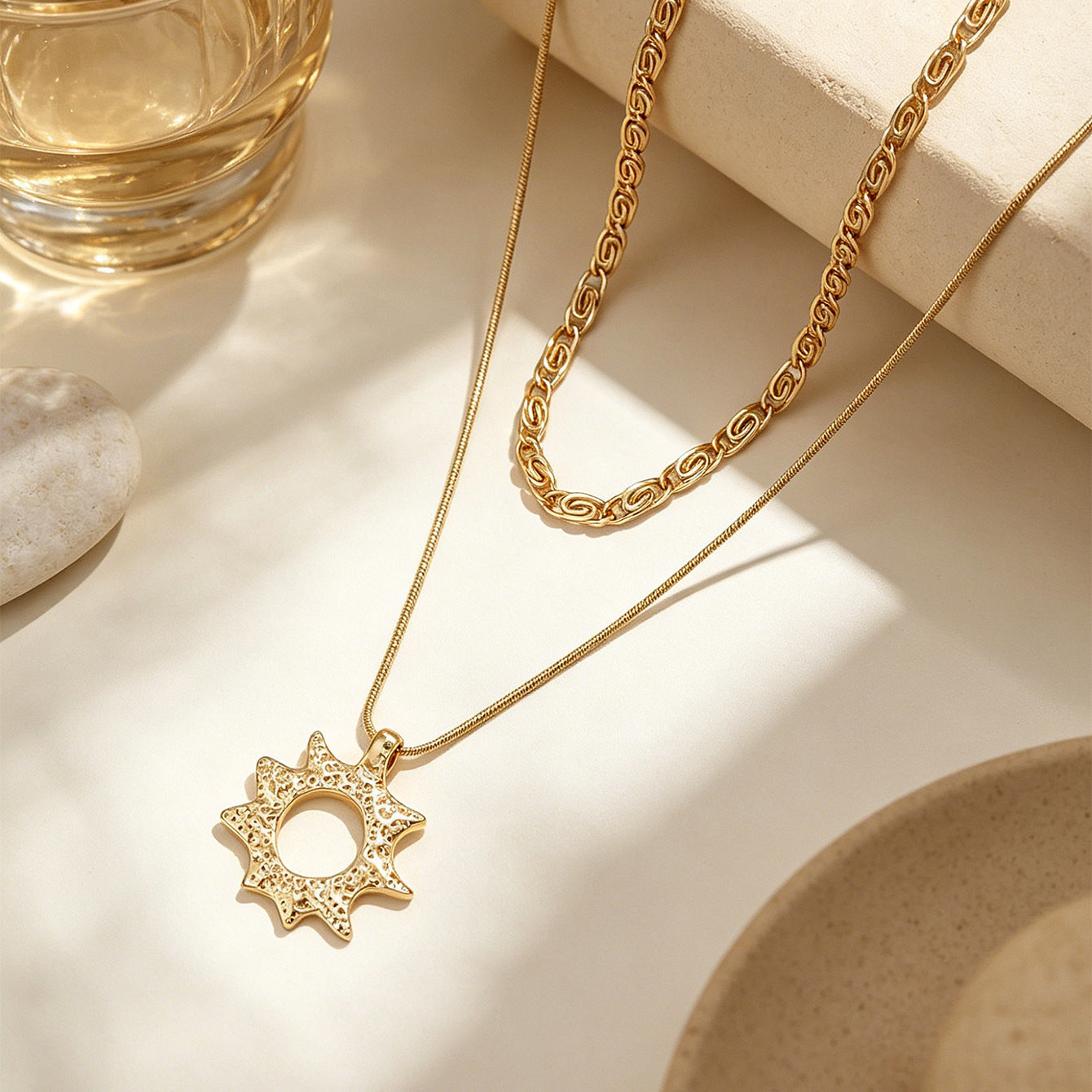 2026 New Cross-border Necklace For Women, Light Luxury Niche Clavicle Chain, Premium Minimalist Versatile Pendant Neck Jewelry