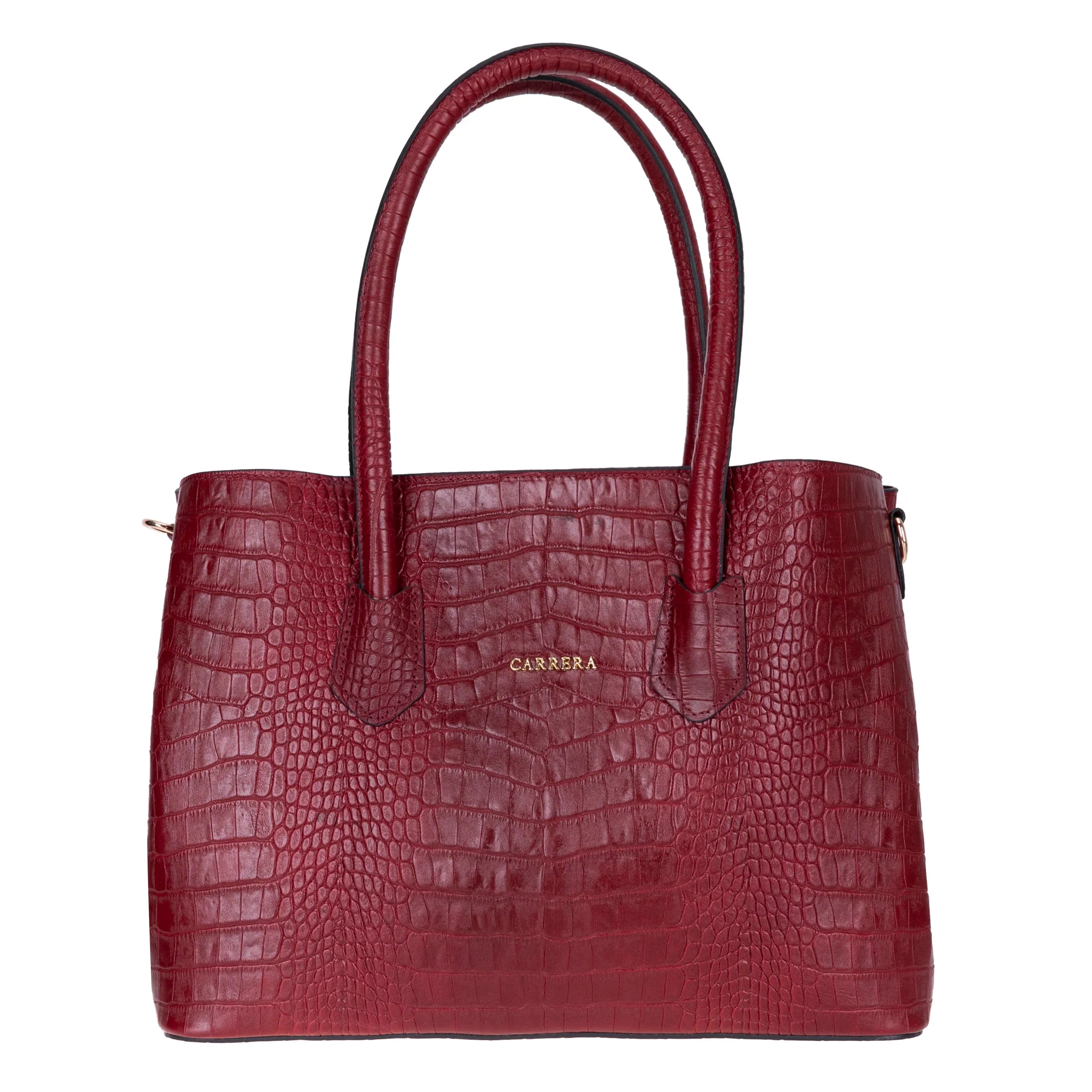 Carrera Novelya Women’s Leather Bag – Full-Grain Calf Leather Top Handle Bag for Elevated Everyday Carry | Minimal & Handcrafted
