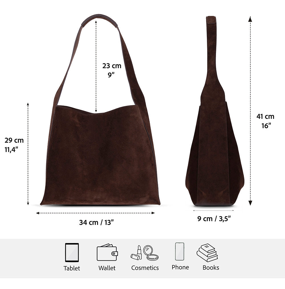 Stella Leather Women’s Tote Bag – Genuine Leather Shoulder Bag for Everyday Elegance | Minimal & Handcrafted