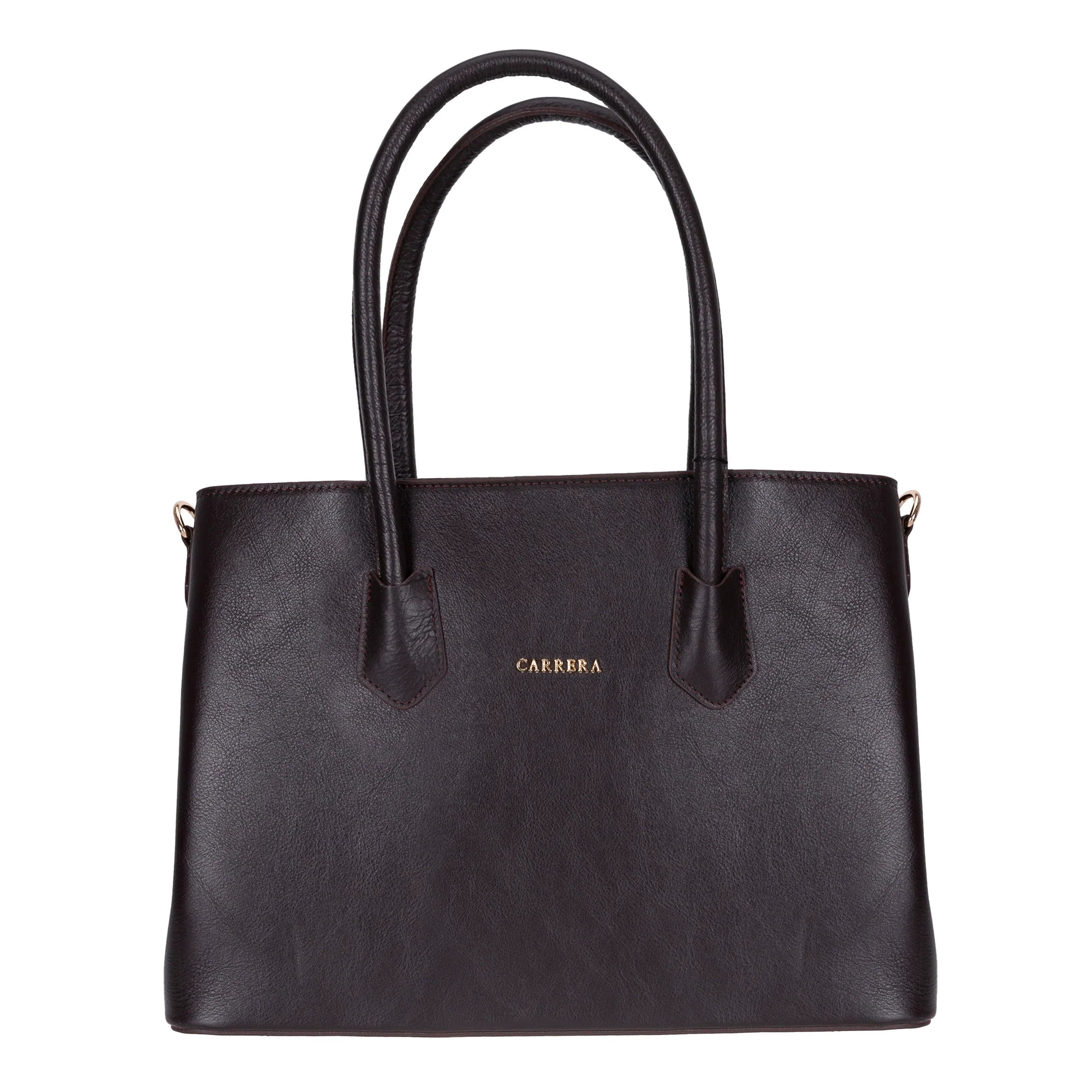 Carrera Novelya Women’s Leather Bag – Full-Grain Calf Leather Top Handle Bag for Elevated Everyday Carry | Minimal & Handcrafted