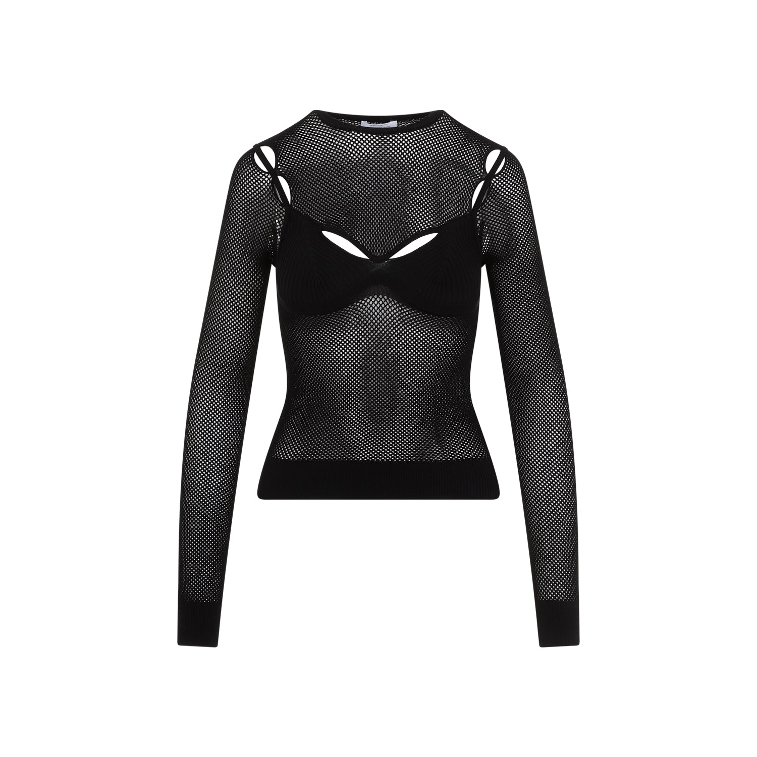 Off White Net Arrow Bralette Top Women